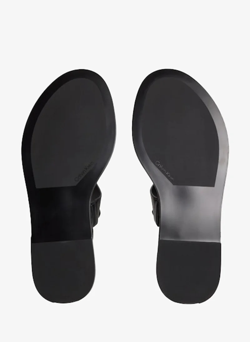 CALVIN KLEIN  Filomena - Leather Sling Sandals for Women | Best Price UAE